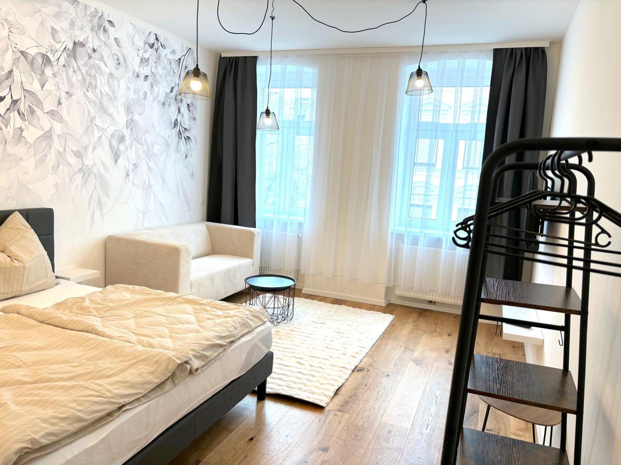 Traumhafte Wohnung Fuer 2, Walk In Dusche, Extra Kueche, Nespresso, Zentral 维也纳 外观 照片